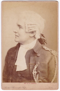 Harry B Conway as Joseph Andrews "Joseph’s Sweetheart" Vaudeville, 1888-90. London Stereoscopic Co. Signed cabinet photo