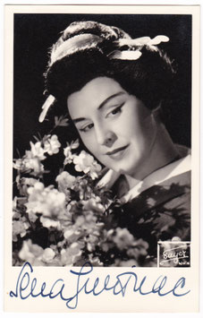 Sena Jurinac "Madame Butterfly" Signed photo
