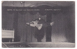Nita. The hypnotised and suspended maiden. Hypnotist A. Martin