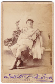 Wilson Barrett as Claudian. W & D Downey. Signed cabinet photo
