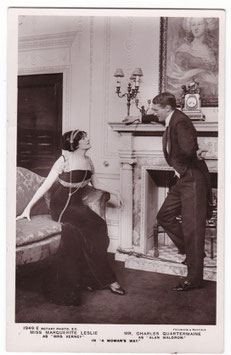 Marguerite Leslie and Charles Quartermaine "A Woman's Way" Rotary 1949 E