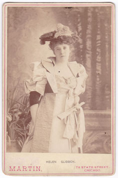 Helen Gliddon. Martin, Chicago cabinet photo
