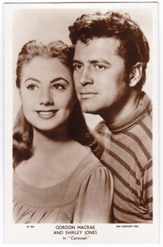 Gordon Macrae and Shirley Jones "Carousel" D 818