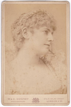 Violet Cameron. W & Downey cabinet photo