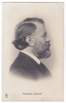 Joseph Joachim. Violinist, composer, conductor. Rotophot, Berlin