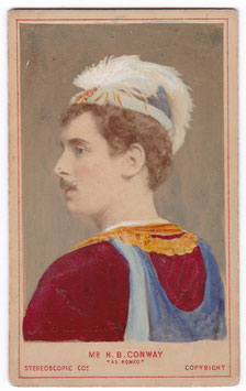 Harry B Conway as Romeo. 1877. London Stereoscopic Co. 1877. CDV