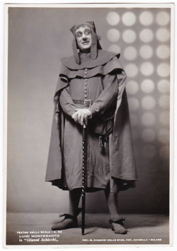 Luigi Montesanto "Gianni Schicchi" La Scala. M. Camuzzi, Milan