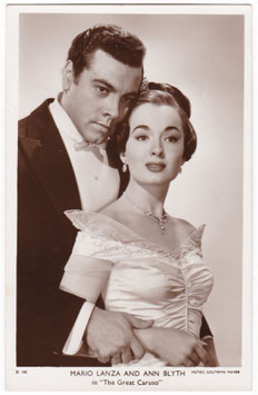 Mario Lanza and Ann Blyth in The Great Caruso. Picturegoer D 105