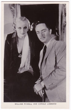 William Powell and Carole Lombard. Film Partners P 33