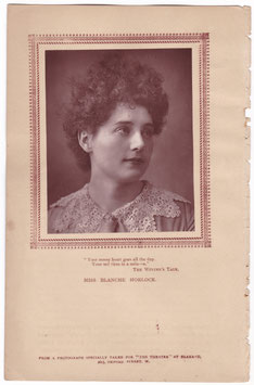 Blanche Horlock. Barraud, 1887. Carbon