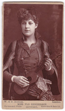 Flo Henderson. W & D Downey CDV