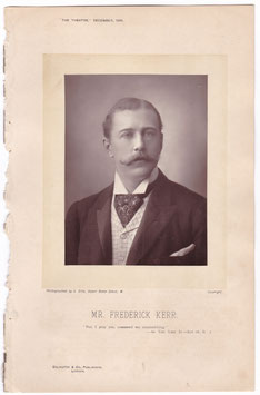 Frederick Kerr. Alfred Ellis, 1891. Carbon