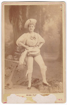 Flo Henderson. Falk, New York cabinet photo