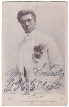 G H Elliott. Griffin, Walsall. Signed postcard