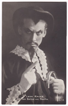 Leon Rains "The Barber of Seville" Schelzel, Dresden