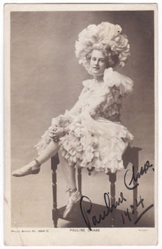 Pauline Chase. Philco 3004 C. Signed postcard
