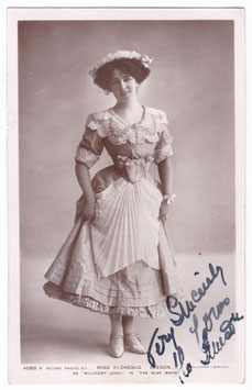 Florence Imeson "The Blue Moon" Rotary 4088 A. Signed postcard
