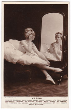 Karina. Elliott & Fry. Dated 1916