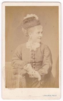 Angelina Claude. Leonida Caldesi CDV