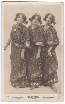 Doris Severn, Alice D'Orme, F Vivian "The Cingalee" Rotary 3202 E