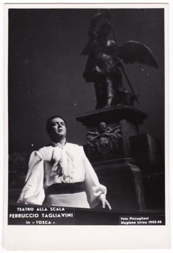Ferruccio Tagliavini "Tosca" La Scala. Piccagliani