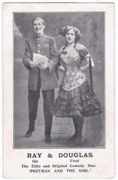 Ida Ray and Fred Douglas "Postman And The Girl" Comedy duo
