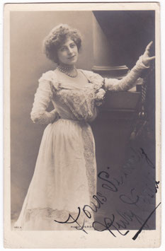 Ruby Verdi. 1592 B. Signed postcard