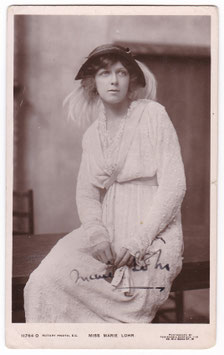 Marie Löhr. Rotary 11764  O. Signed postcard
