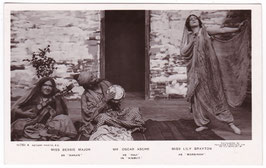 Lily Brayton, Oscar Asche and Bessie Major "Kismet" Rotary 11781 A