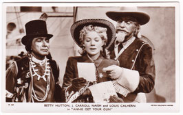 Betty Hutton, J Carroll Naish and Louis Calhern "Annie Get Your Gun" Picturegoer W 868
