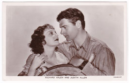 Richard Arlen and Judith Allen. Film Partners P 137