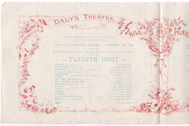 Twelfth Night. John Craig, Sidney Herbert, Thomas Bridgland, James Lewis, Violet Vanbrugh, Ada Rehan. Daly's, 1894