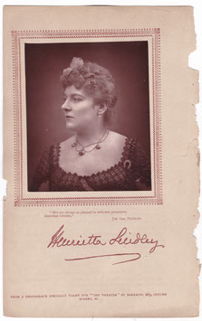 Henrietta Lindley as Lady Dunscombe in "Jim the Penman" Barraud, 1886. Carbon