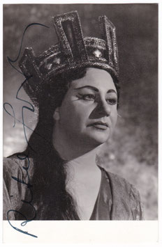 Rita Gorr "Lohengrin" Signed photo