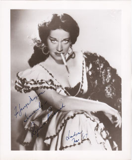Regina Resnik "Carmen" Signed photo