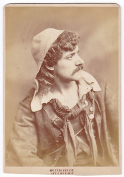 Fred Lester as Rip Van Winkle. Comedy Theatre, London, 1882. London Stereoscopic cabinet photo