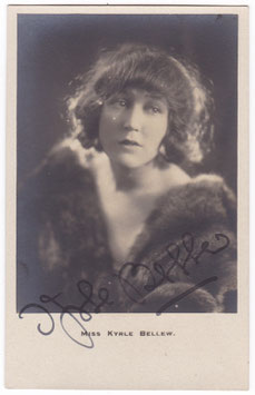 Kyrle Bellew. Signed postcard