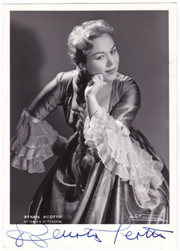 Renata Scotto "The Queen of Spades" Signed photo