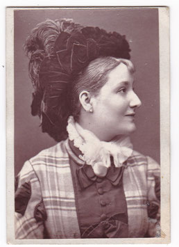 Louise Henderson. Woodburytype CDV