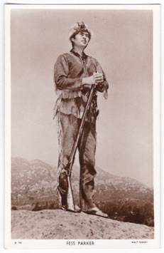 Fess Parker "Davy Crockett" Walt Disney. Picturegoer D 797