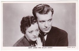 John Loder and Sylvia Sidney. Film Partners P 213