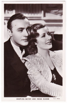 Charles Boyer and Irene Dunn. Film Partners P 268