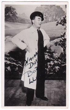 Bob Lloyd. The Village Butcher. Signed postcard