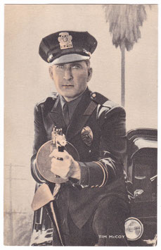Tim McCoy "Police Car 17" Promo card