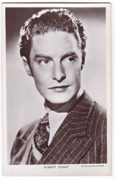 Robert Donat. Picturegoer 1206b