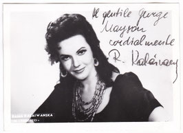 Raina Kabaivanska "Pagliacci" Signed photo
