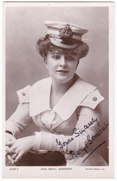 Beryl Somerset. Rotary 4028 C. Signed postcard
