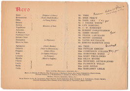 Nero. Herbert Beerbohm Tree, Maud Tree, Constance Collier, Dorothea Baird, Esme Percy, Basil Gill. His Majesty's, 1906