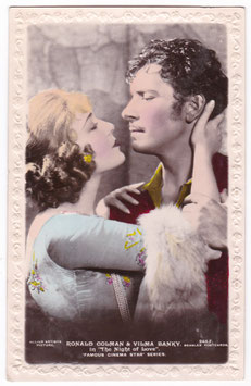 Ronald Colman. Vilma Banky "The Night Of Love" Beagles 245 F