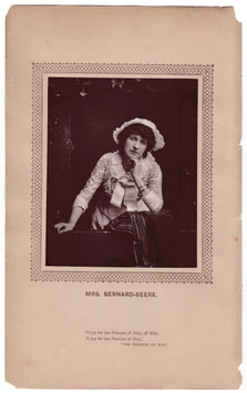 Fanny Bernard Beere. St.James's Photographic Co. 1880. Woodburytype